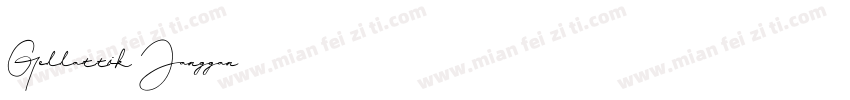 Gellattik Janggan字体转换
